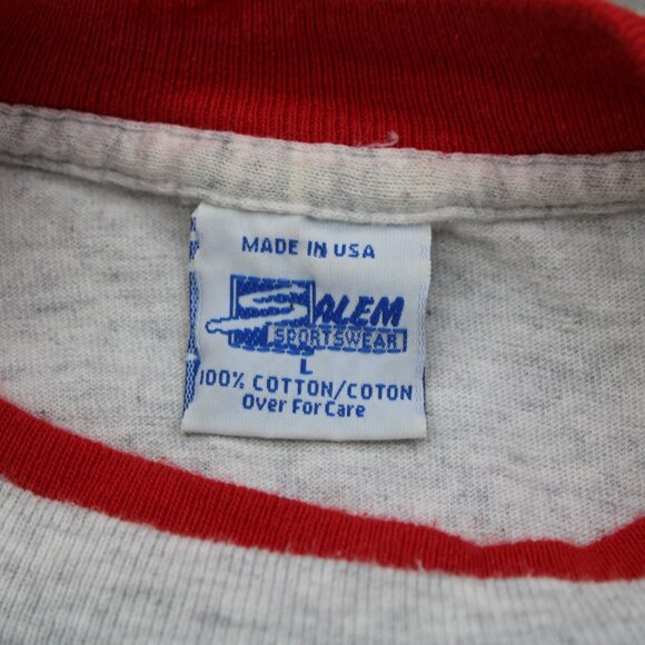 Vintage Baseball Shirt - New England Grey Sox by Salem - Men's Large - Picture 8 of 9